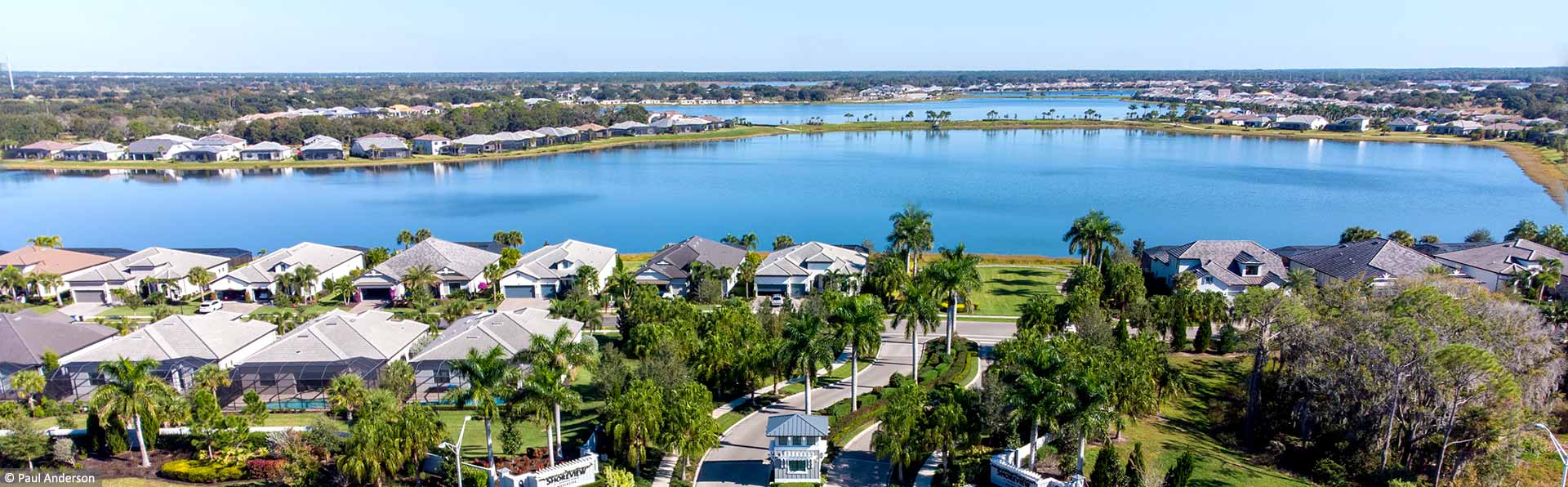 Shoreview Community Entrance in Lakewood Ranch